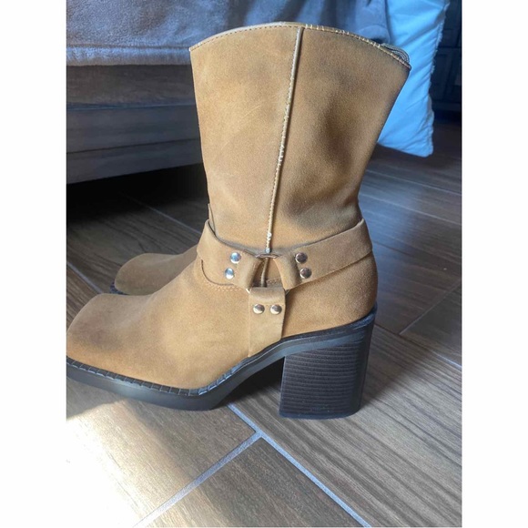 Arizona Jeans Vintage Y2K Biker Boots - Picture 6 of 7